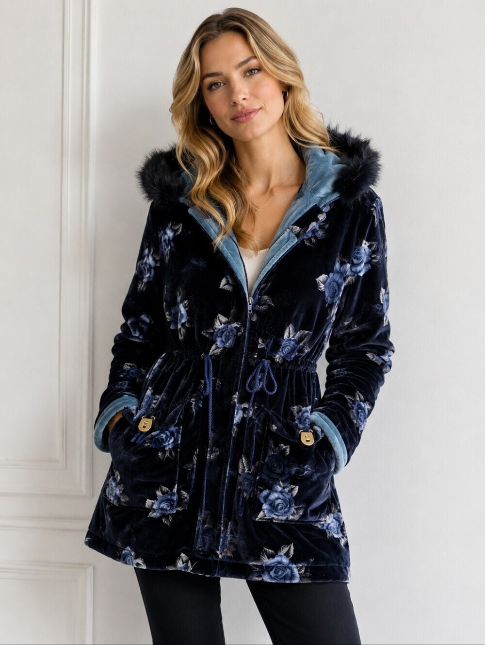 Vintage Floral Coat